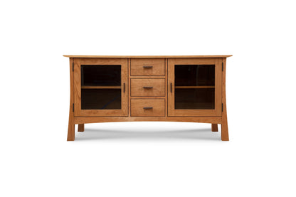 Contemporary Craftsman 3-Drawer Media Console