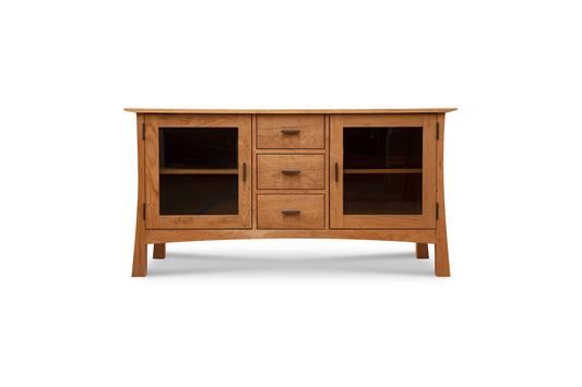 Contemporary Craftsman 3-Drawer Media Console