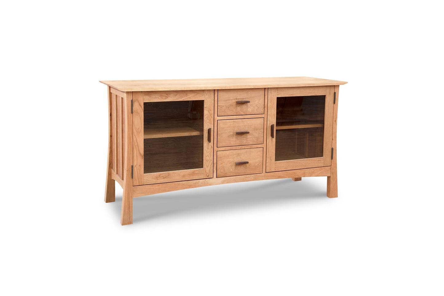 Contemporary Craftsman 3-Drawer Media Console