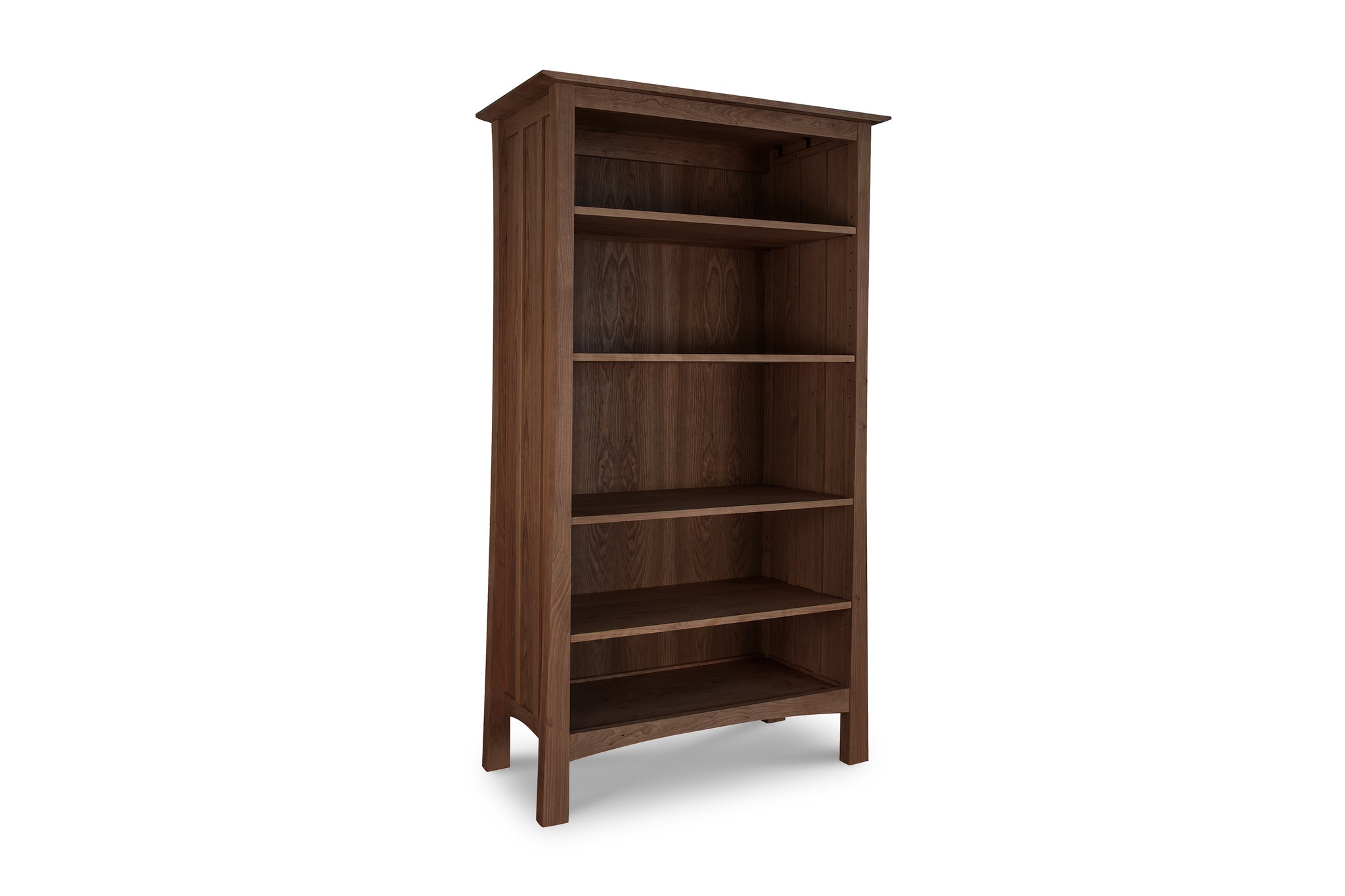 Contemporary Craftsman Custom Bookcase – Comfort Pure