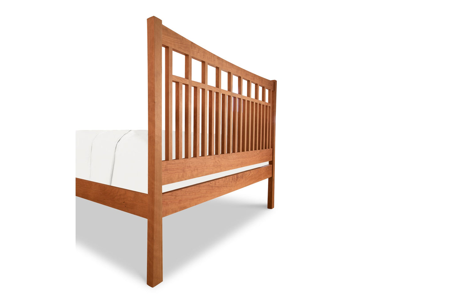 Contemporary Craftsman Low Footboard Bed