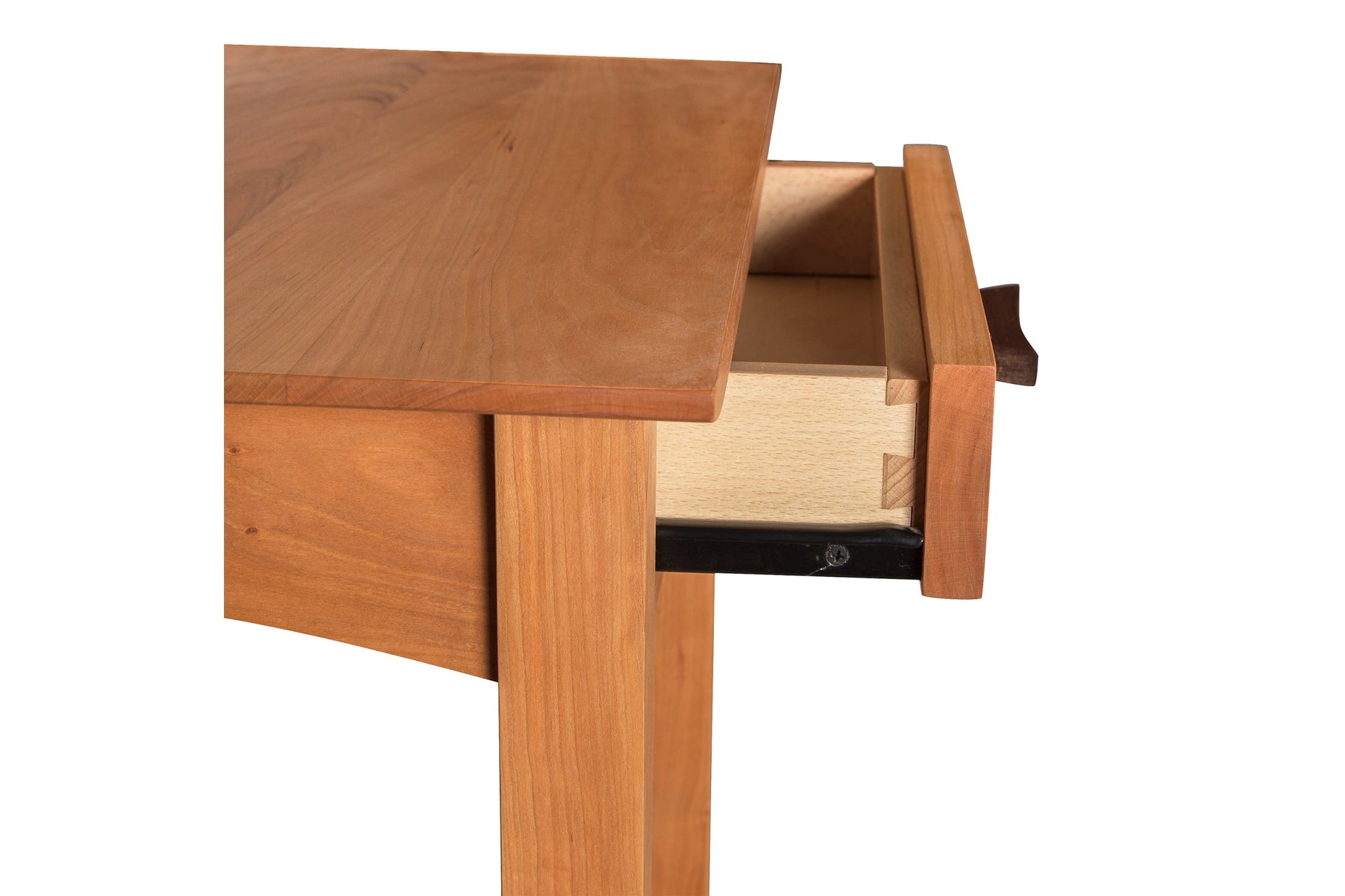 Contemporary Craftsman 1-Drawer Open Shelf Nightstand