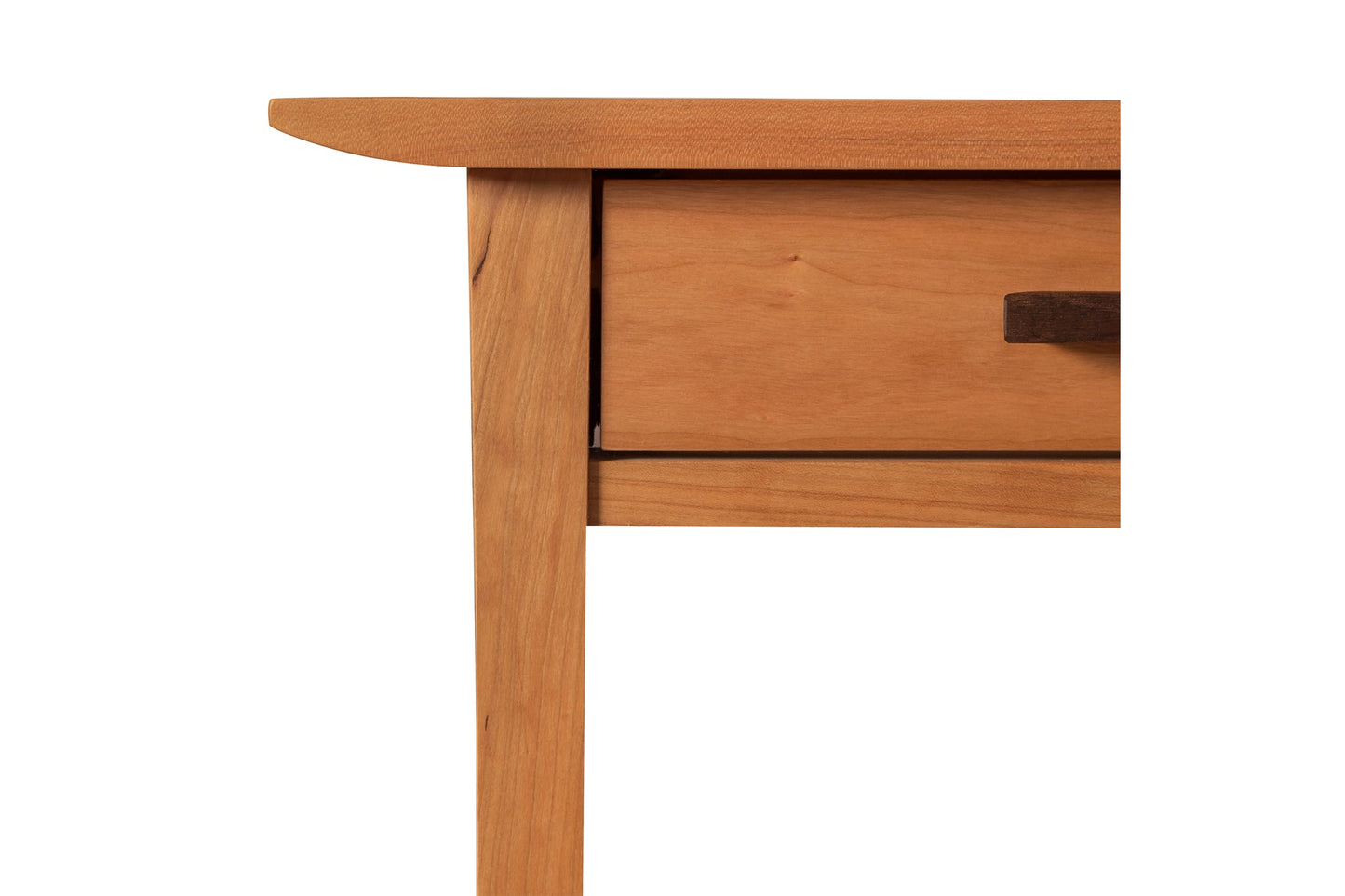 Contemporary Craftsman 1-Drawer Open Shelf Nightstand