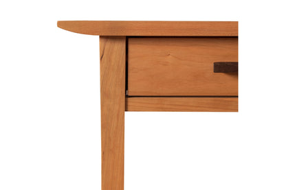 Contemporary Craftsman 1-Drawer Open Shelf Nightstand