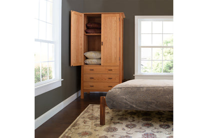 Contemporary Craftsman Tall Armoire