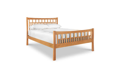 Contemporary Craftsman High Footboard Bed