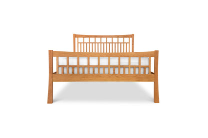 Contemporary Craftsman High Footboard Bed