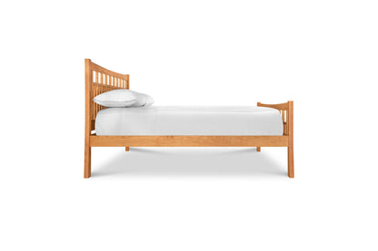 Contemporary Craftsman High Footboard Bed
