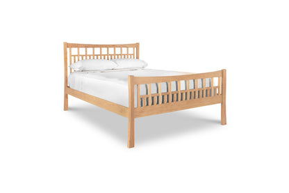 Contemporary Craftsman High Footboard Bed