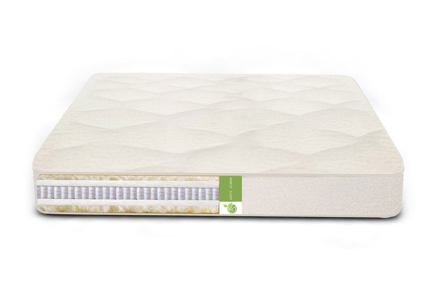 Cozy Nest Micro-Coil Natural Wool and Cotton Mattress - Comfort Pure