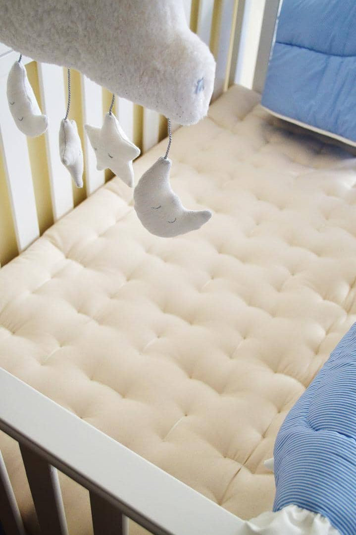 Organic Cotton and Wool Japanese-Style Firm Baby Mattress