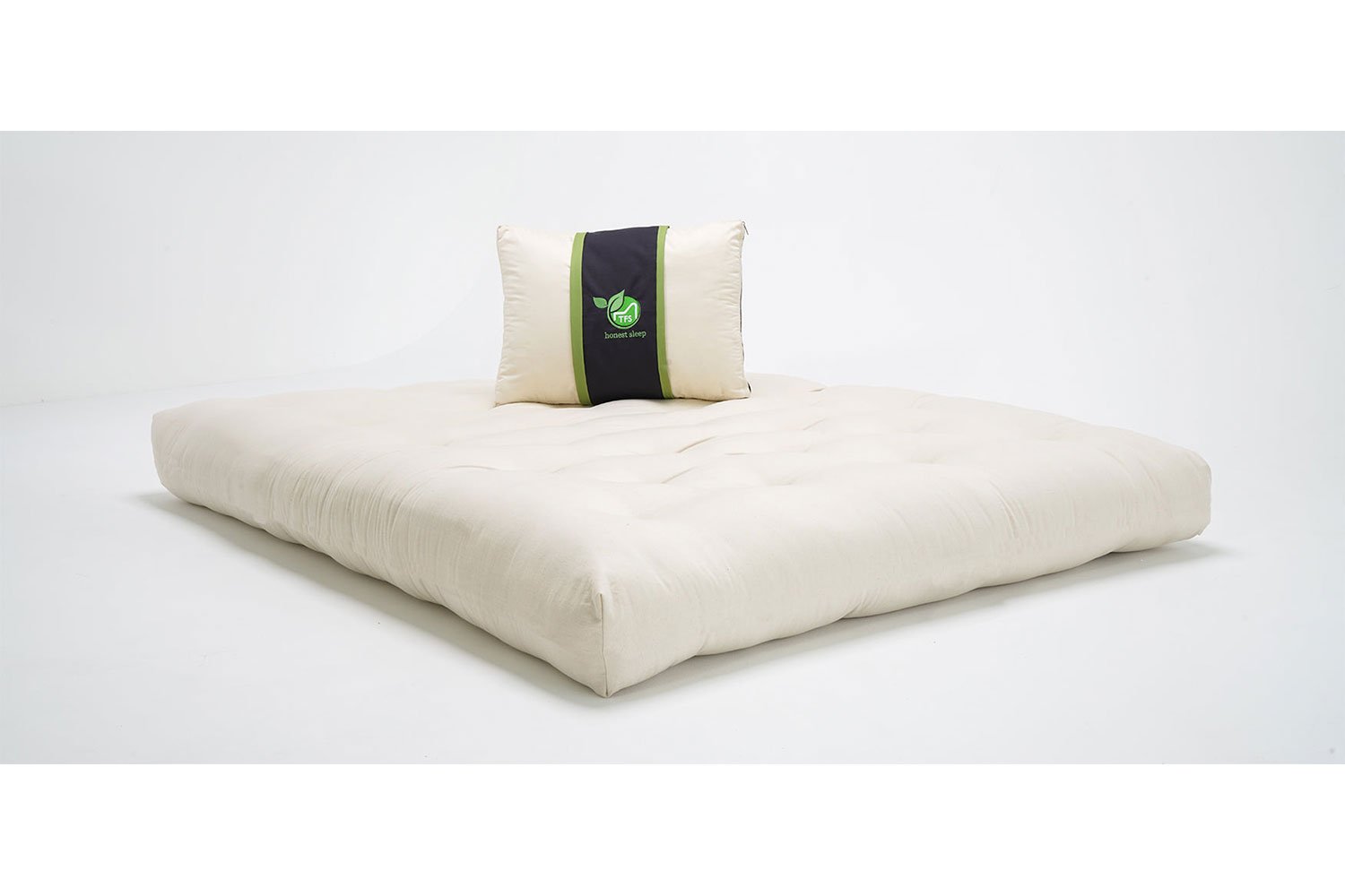 Cozy Nest Micro - Coil Natural Wool and Cotton Mattress w/Vegan PLA Fiber - Comfort Pure