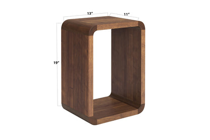 Aurora Sheesham Wood End Table