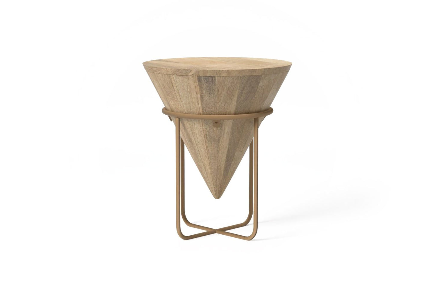 Solara Mango Wood End Table