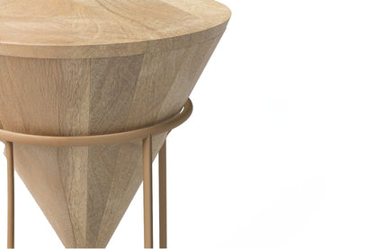 Solara Mango Wood End Table