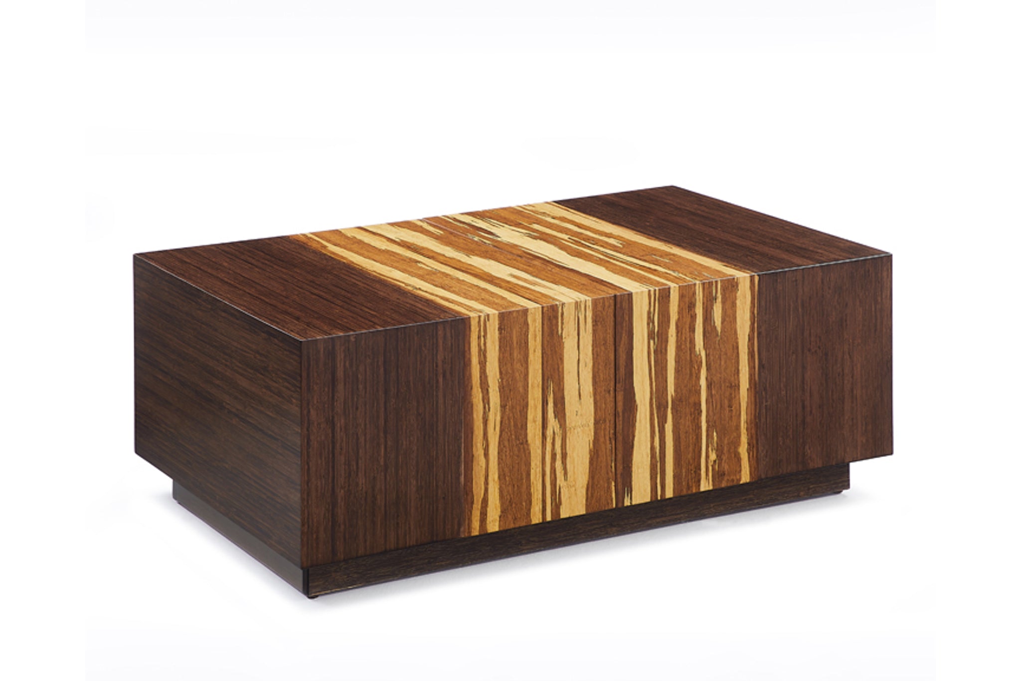 Azara Cube Rectangular Coffee Table - Sustainable Bamboo – Comfort