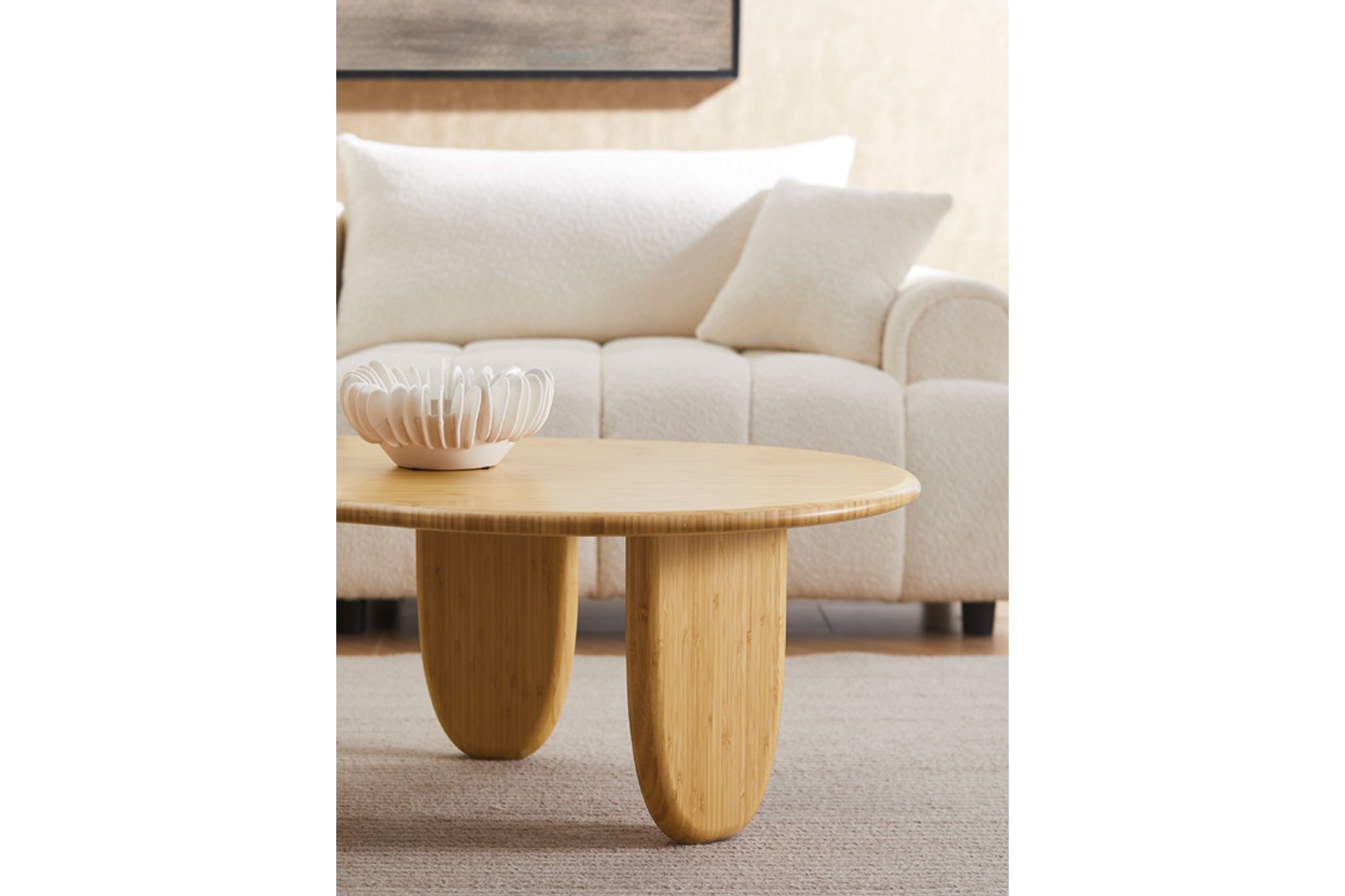 Zephyr Coffee Table - Sustainable Bamboo – Comfort Pure