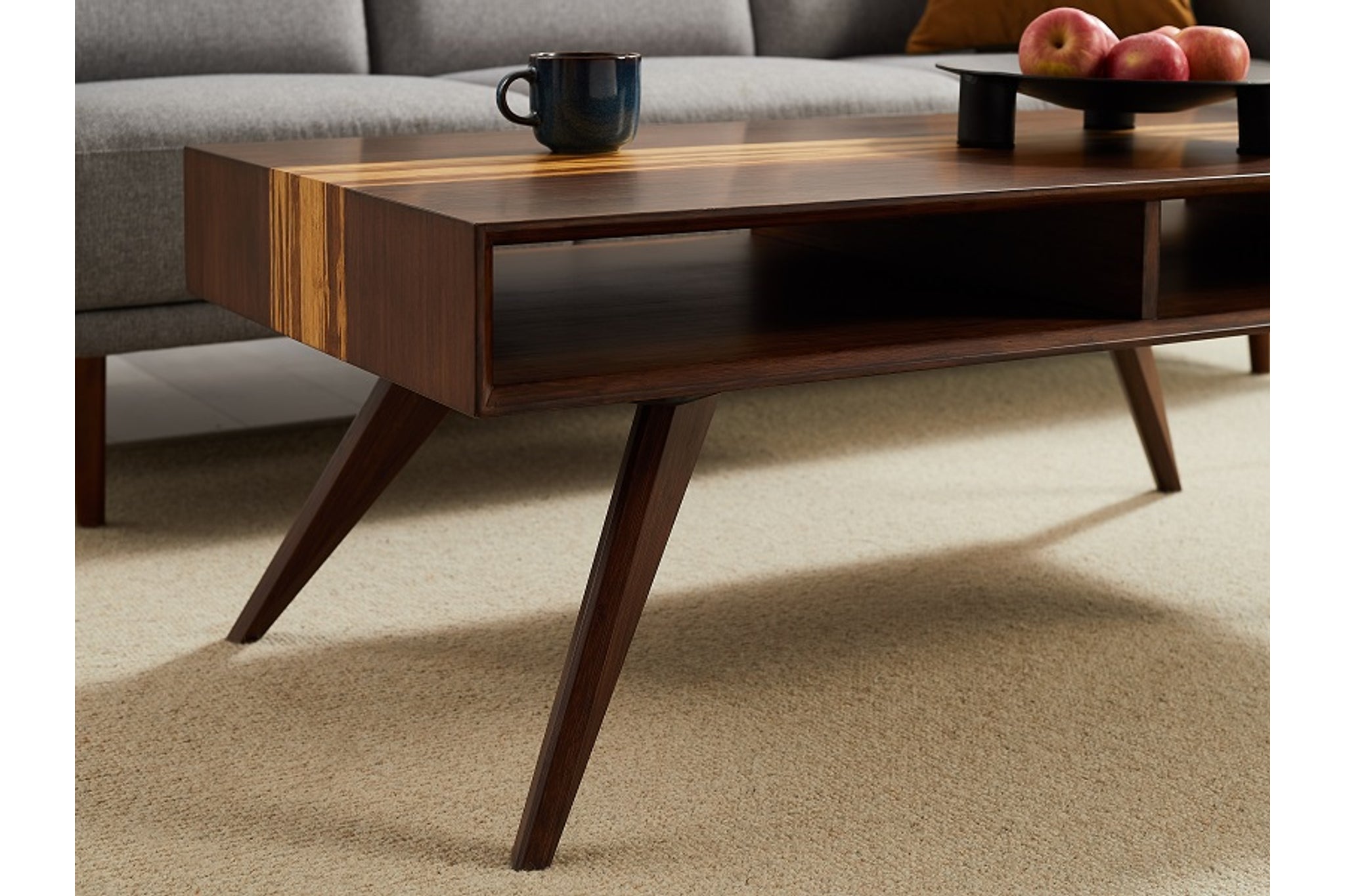 Azara Coffee Table - Sustainable Bamboo – Comfort Pure