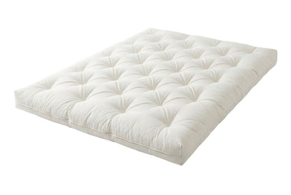 Organic Cotton and Wool Japanese-Style Firm Futon Mattress