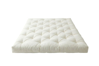 Organic Cotton and Wool Japanese-Style Firm Futon Mattress