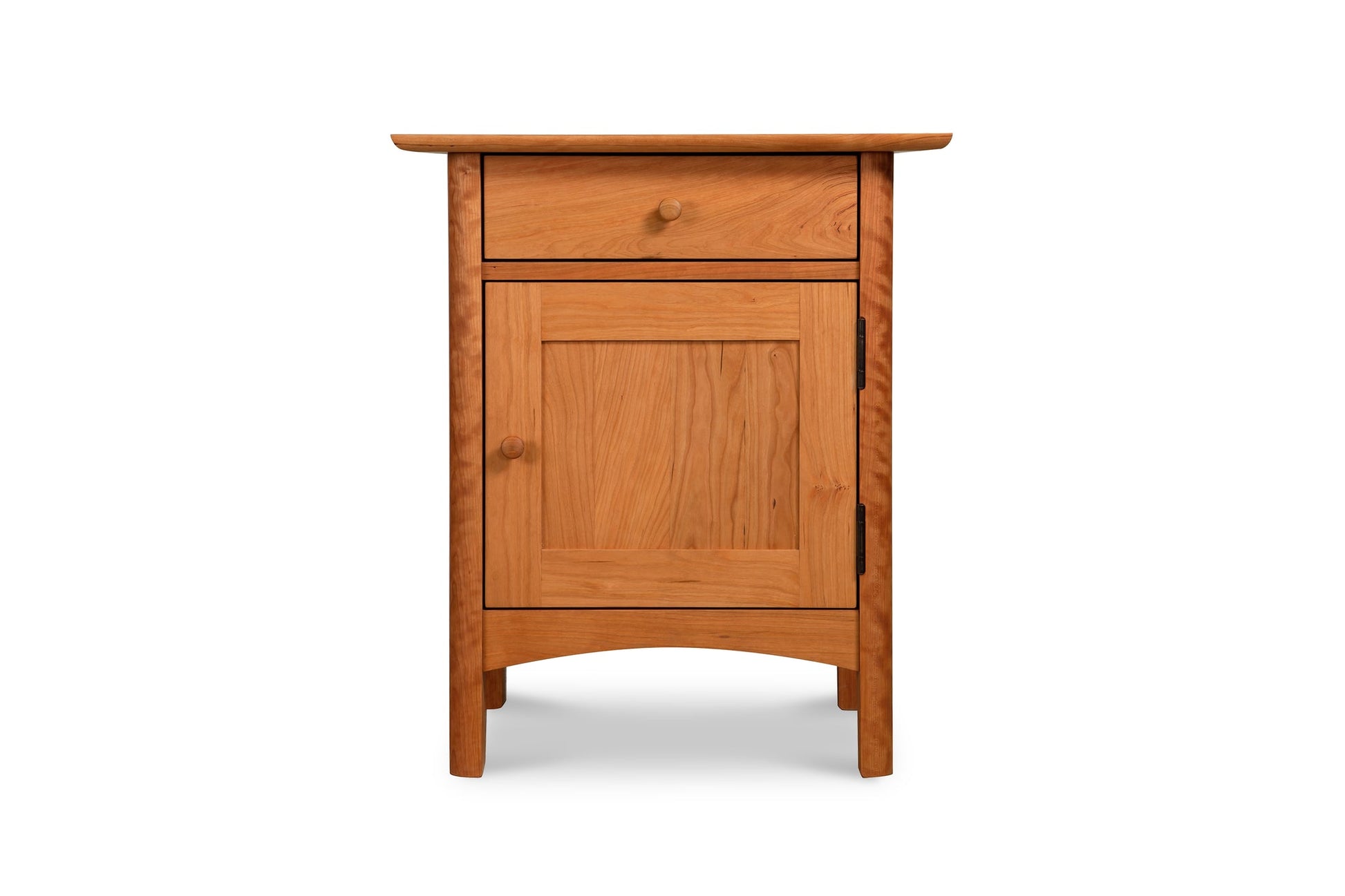 Heartwood Shaker 1-Drawer Nightstand with Door - Comfort Pure