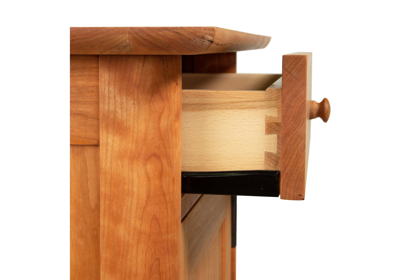 Heartwood Shaker 1-Drawer Nightstand with Door - Comfort Pure