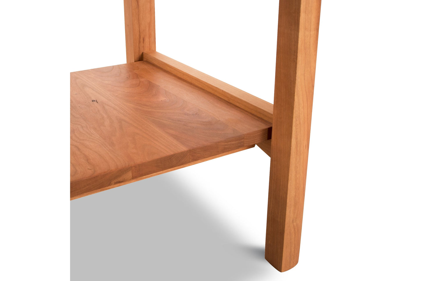 Heartwood Shaker 1-Drawer Open Shelf Nightstand