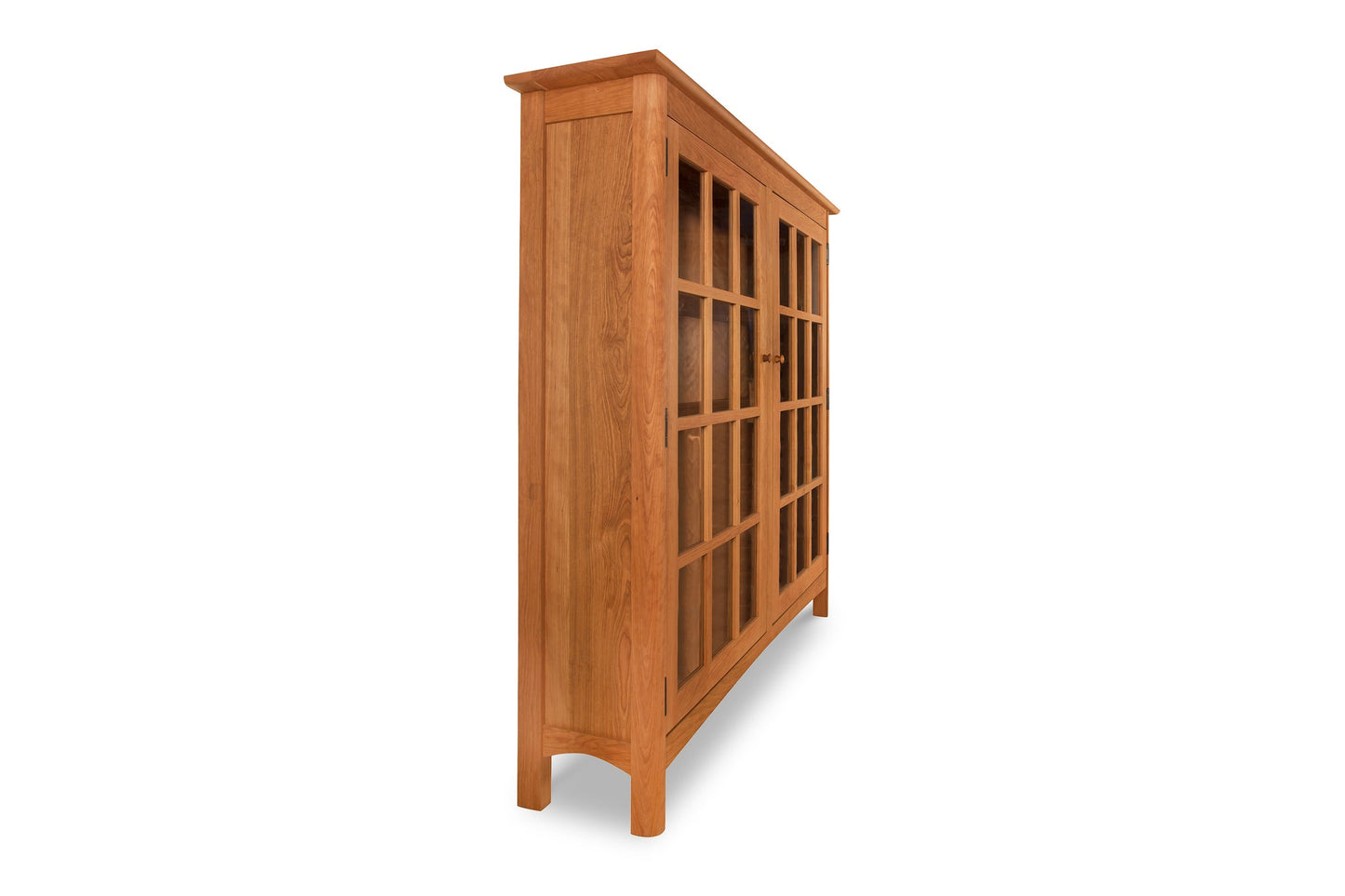 Heartwood Shaker 2-Glass Door Bookcase