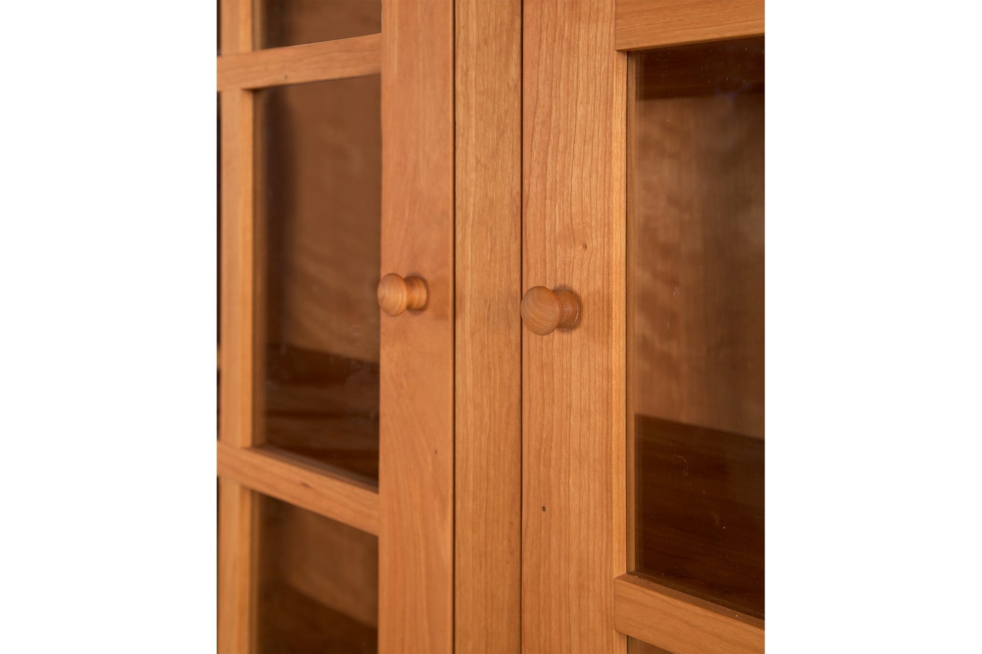 Heartwood Shaker 2-Glass Door Bookcase