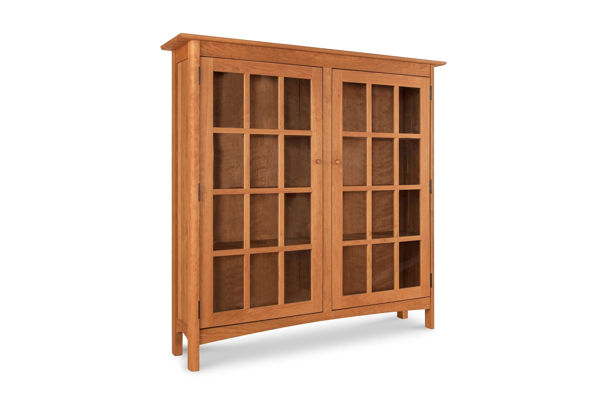 Heartwood Shaker 2-Glass Door Bookcase
