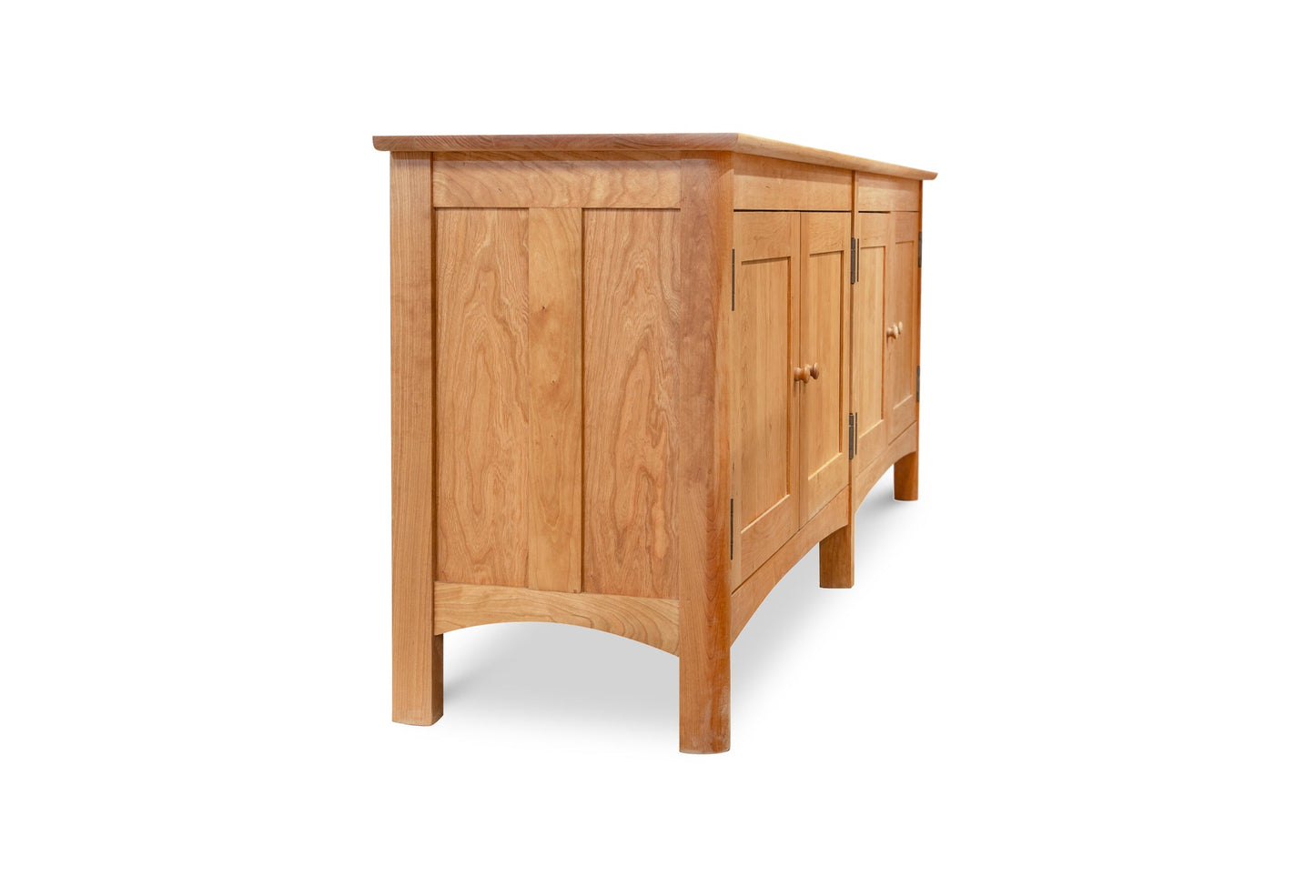 Heartwood Shaker 4-Door Console Bookcase