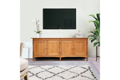 Heartwood Shaker 4-Door Console Bookcase