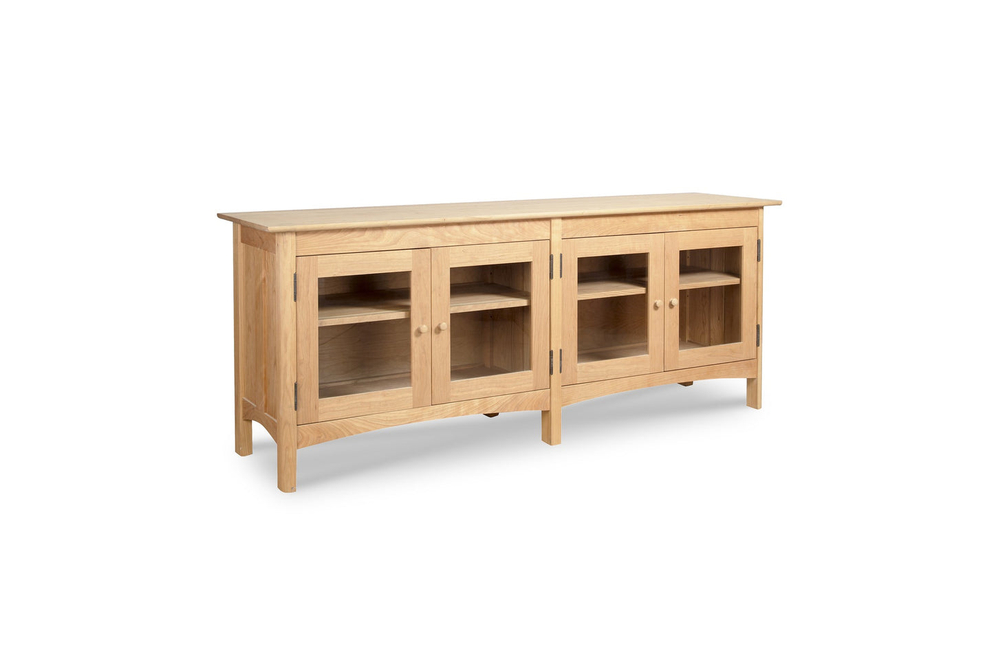 Heartwood Shaker 4-Door Console Bookcase