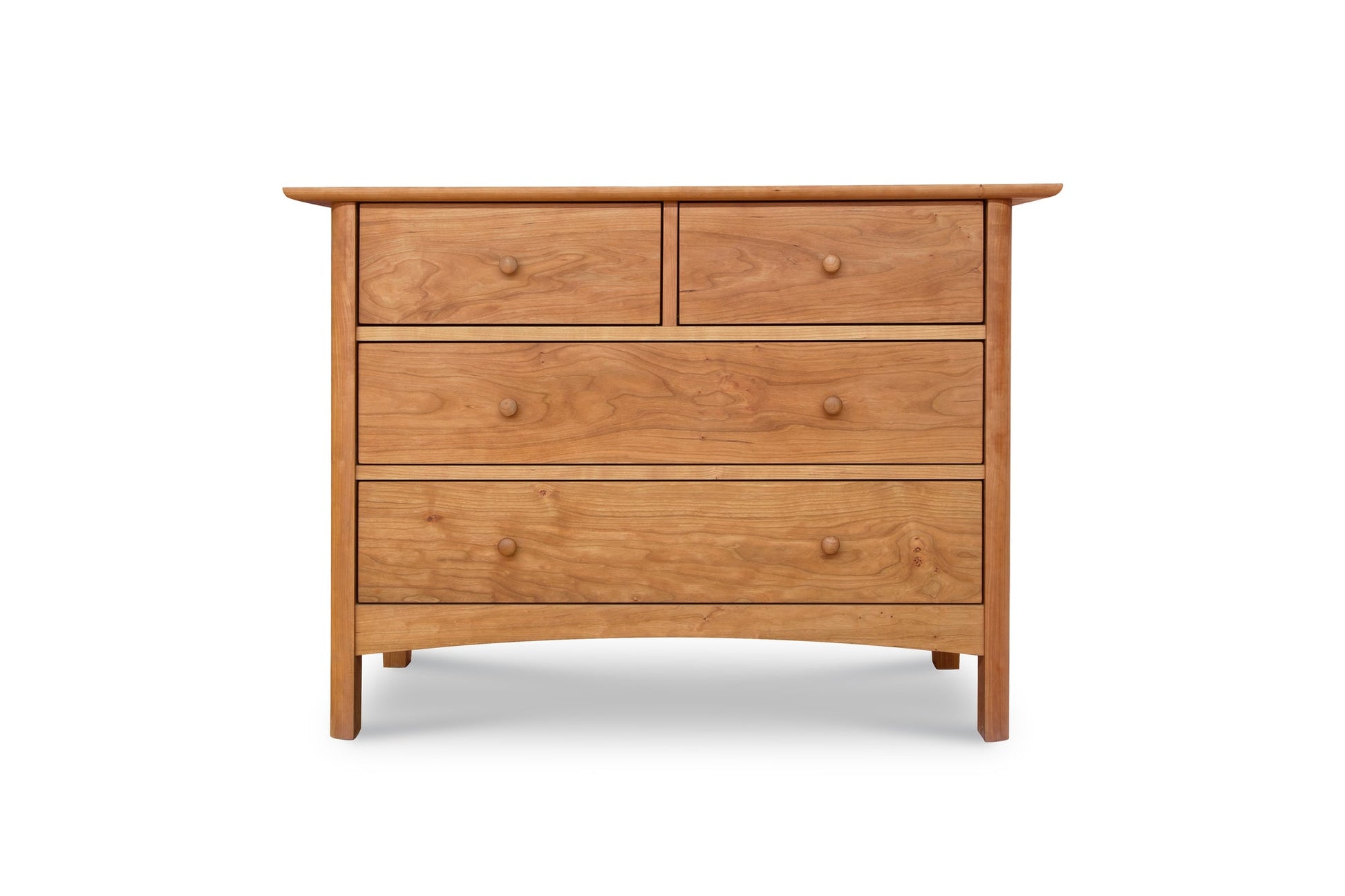 four drawer dresser Heartwood Shaker 4-Drawer Dresser – Comfort Pure