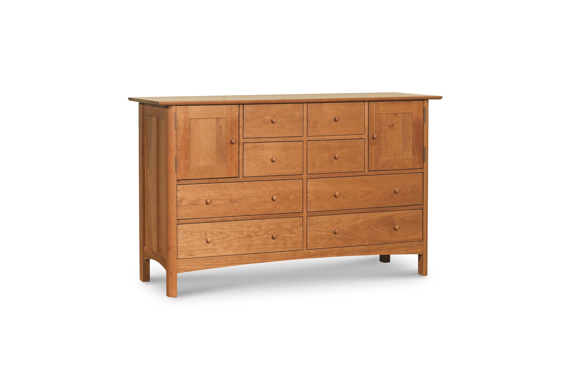 Heartwood Shaker 8-Drawer 2-Door Dresser