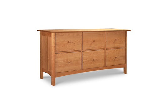 Heartwood Shaker 6-Drawer Legal File Cabinet