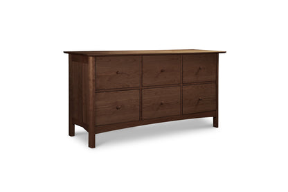 Heartwood Shaker 6-Drawer Legal File Cabinet