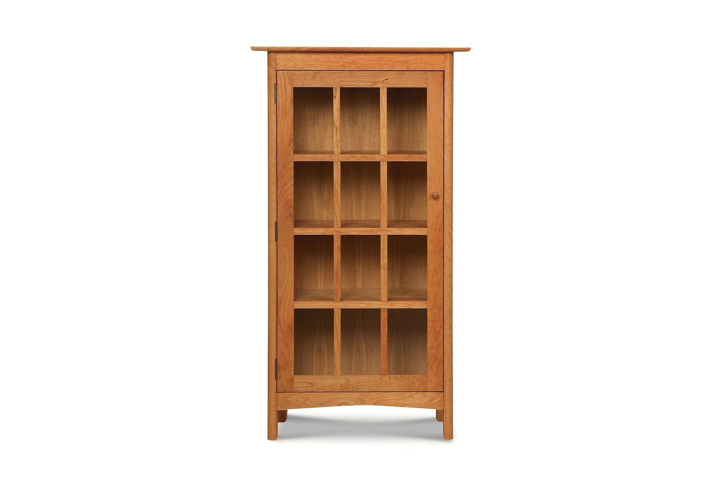 Heartwood Shaker Glass Door Bookcase