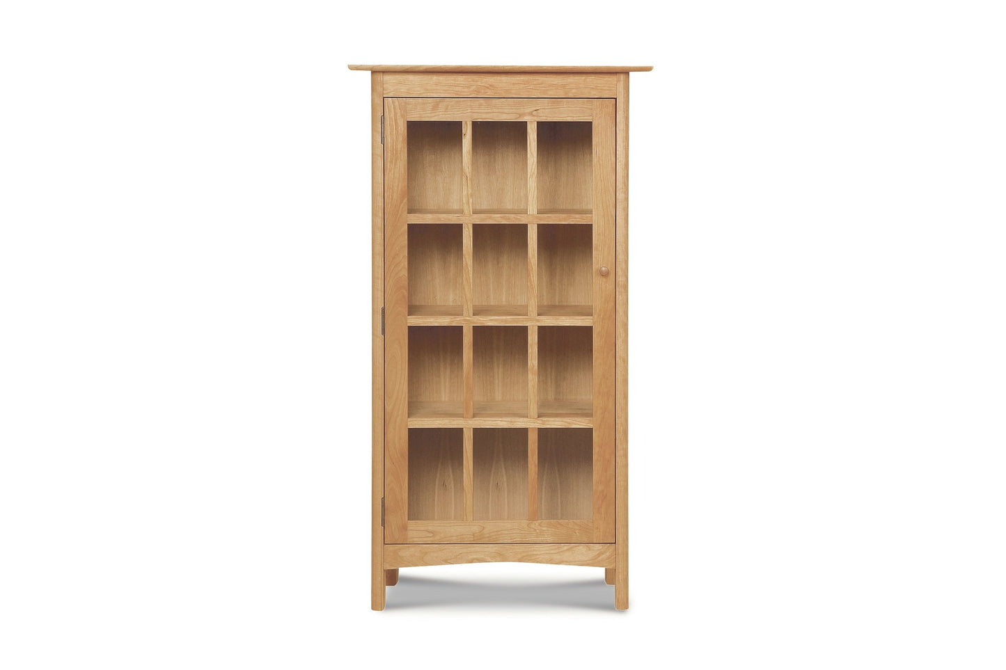 Heartwood Shaker Glass Door Bookcase