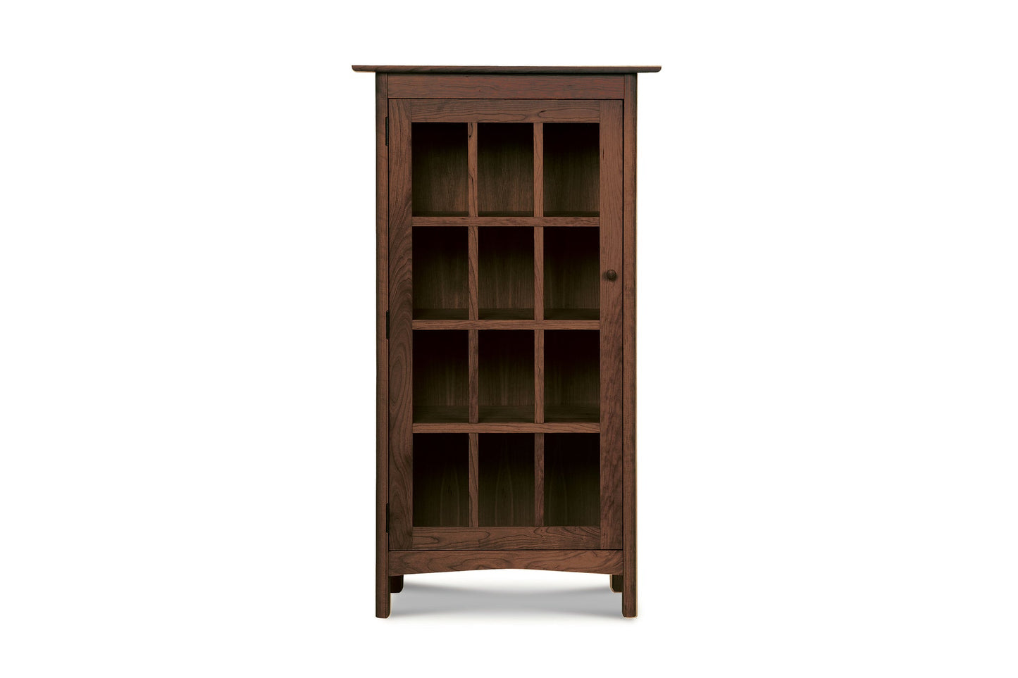 Heartwood Shaker Glass Door Bookcase