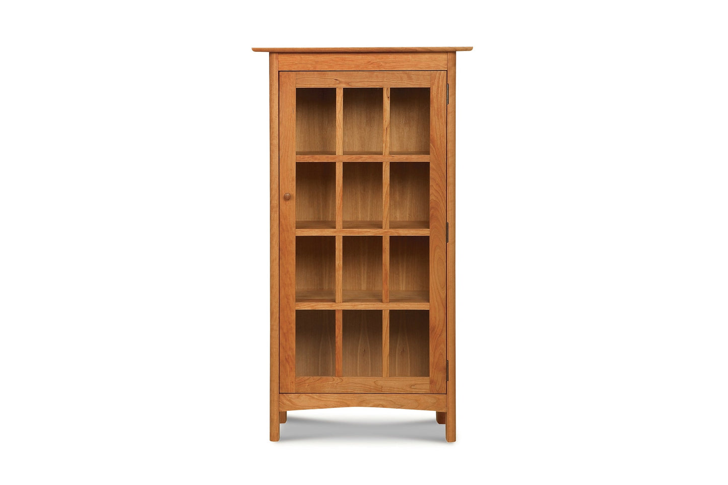 Heartwood Shaker Glass Door Bookcase