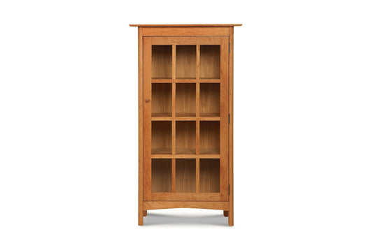 Heartwood Shaker Glass Door Bookcase