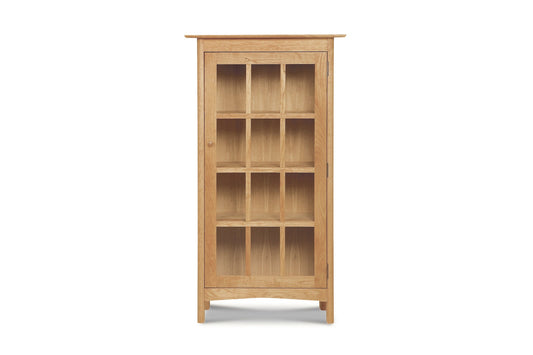 Heartwood Shaker Glass Door Bookcase