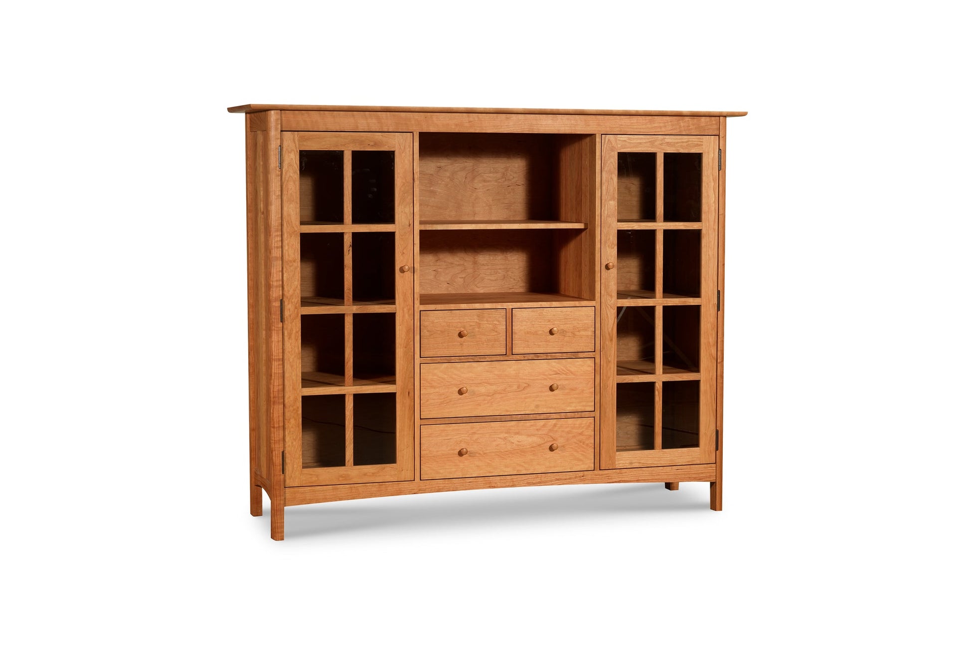 Heartwood Shaker Home Office Center Cabinet