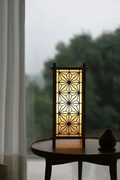 Shoji Kumiko Lamp - Tall
