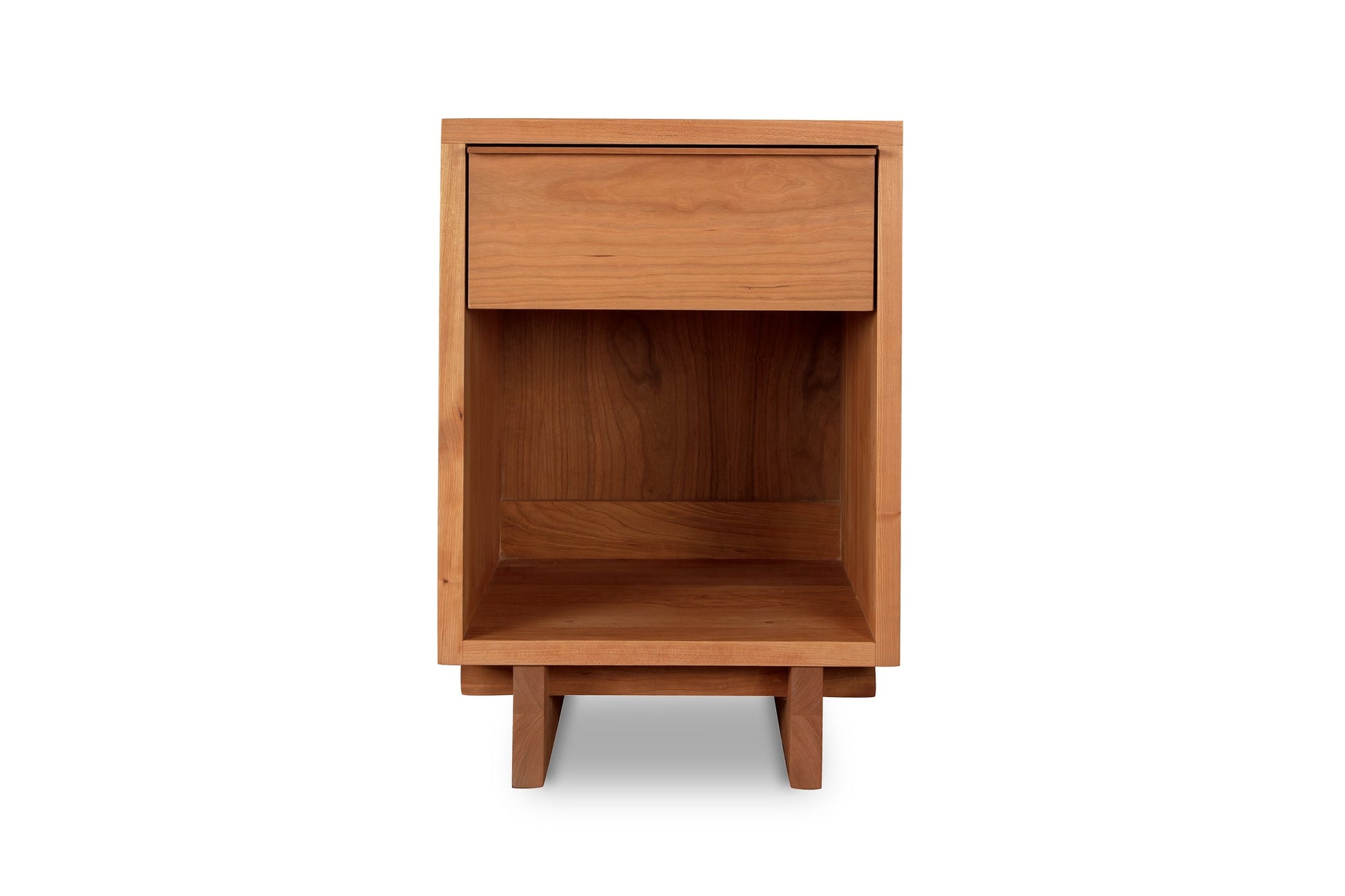 Kipling 1-Drawer Enclosed Shelf Nightstand - Comfort Pure