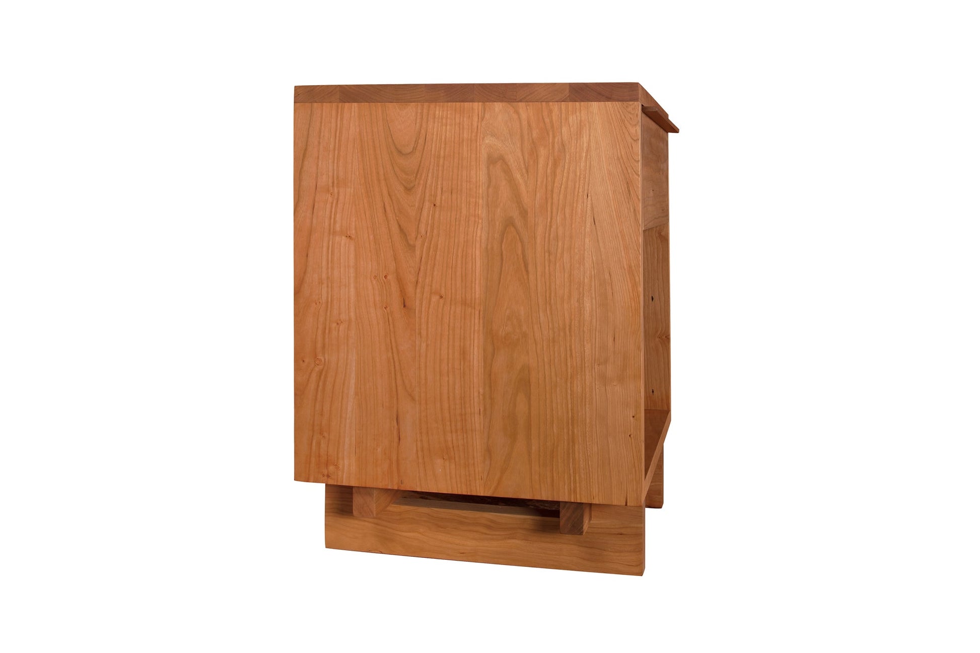 Kipling 1-Drawer Enclosed Shelf Nightstand - Comfort Pure