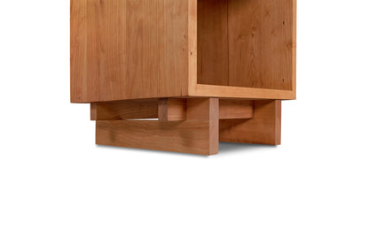 Kipling 1-Drawer Enclosed Shelf Nightstand - Comfort Pure