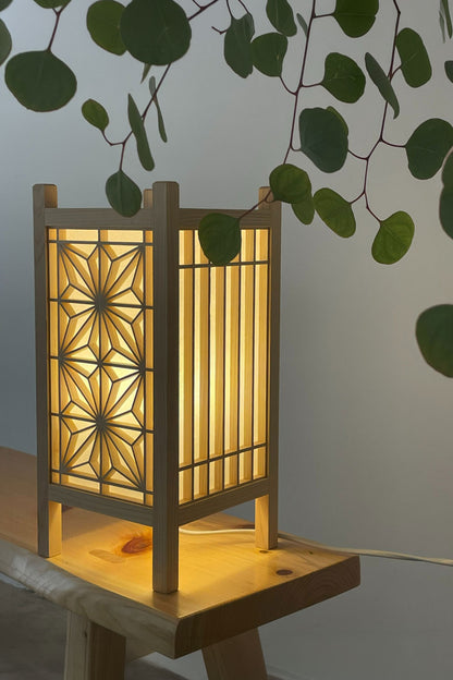 Shoji Kumiko Lamp - Short
