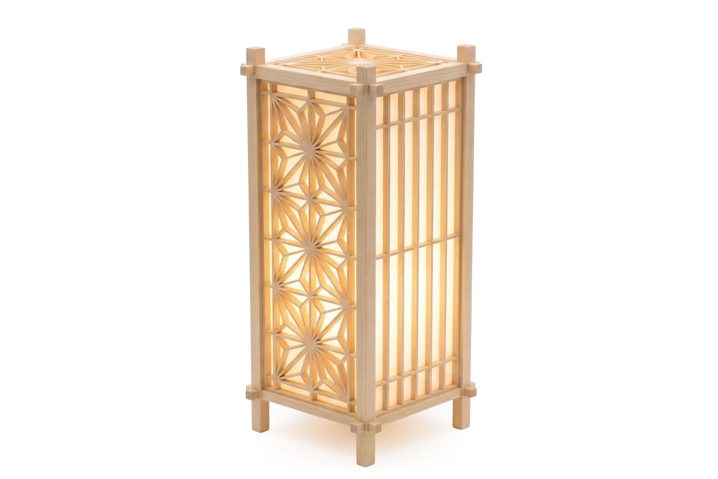 Shoji Kumiko Lamp - Tall